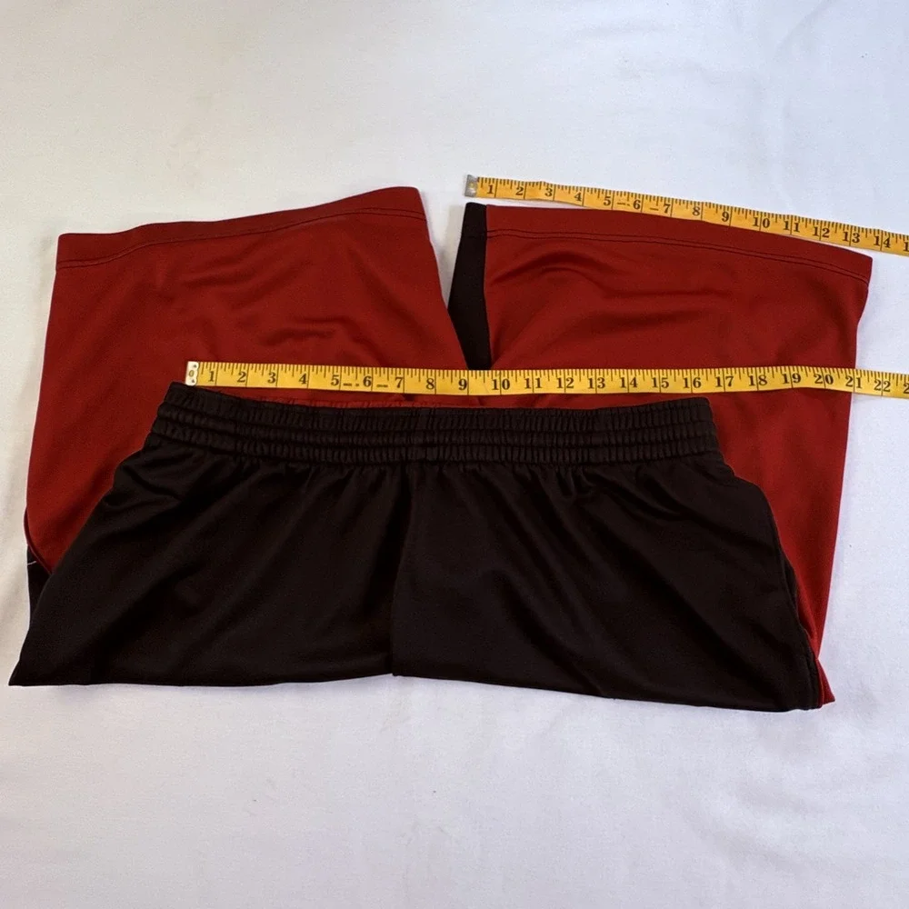 Nike Basketball Elite Shorts Mens Large Black Red FIT DRY 286047-010